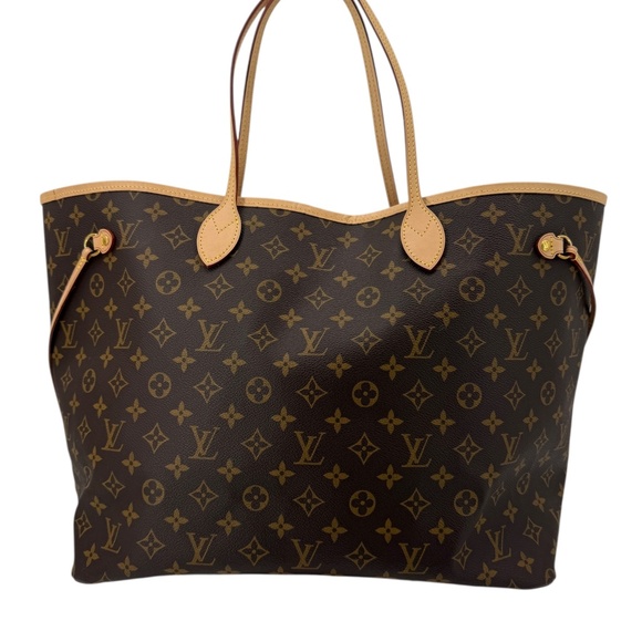 LOUIS VUITTON · Monogram Neverfull GM with Pivoine Interior - Picture 5 of 11